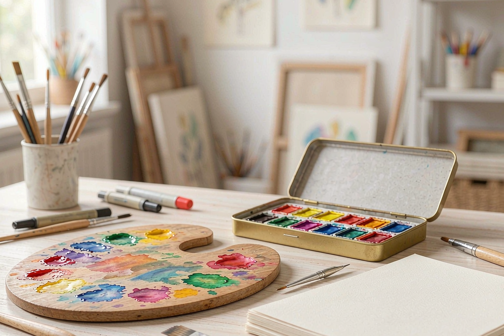 调色盘上，天马行空